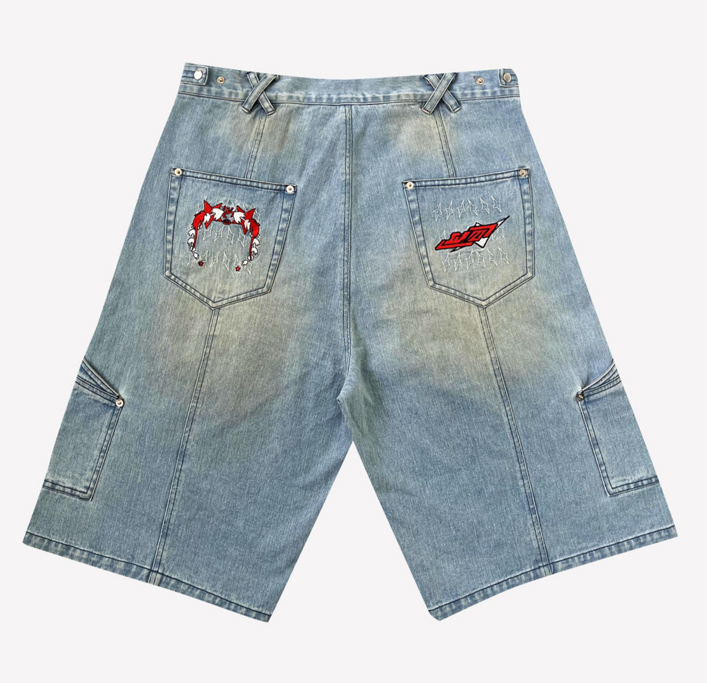 Heritage Jorts - Mud