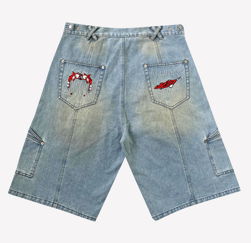 Heritage Jorts - Mud