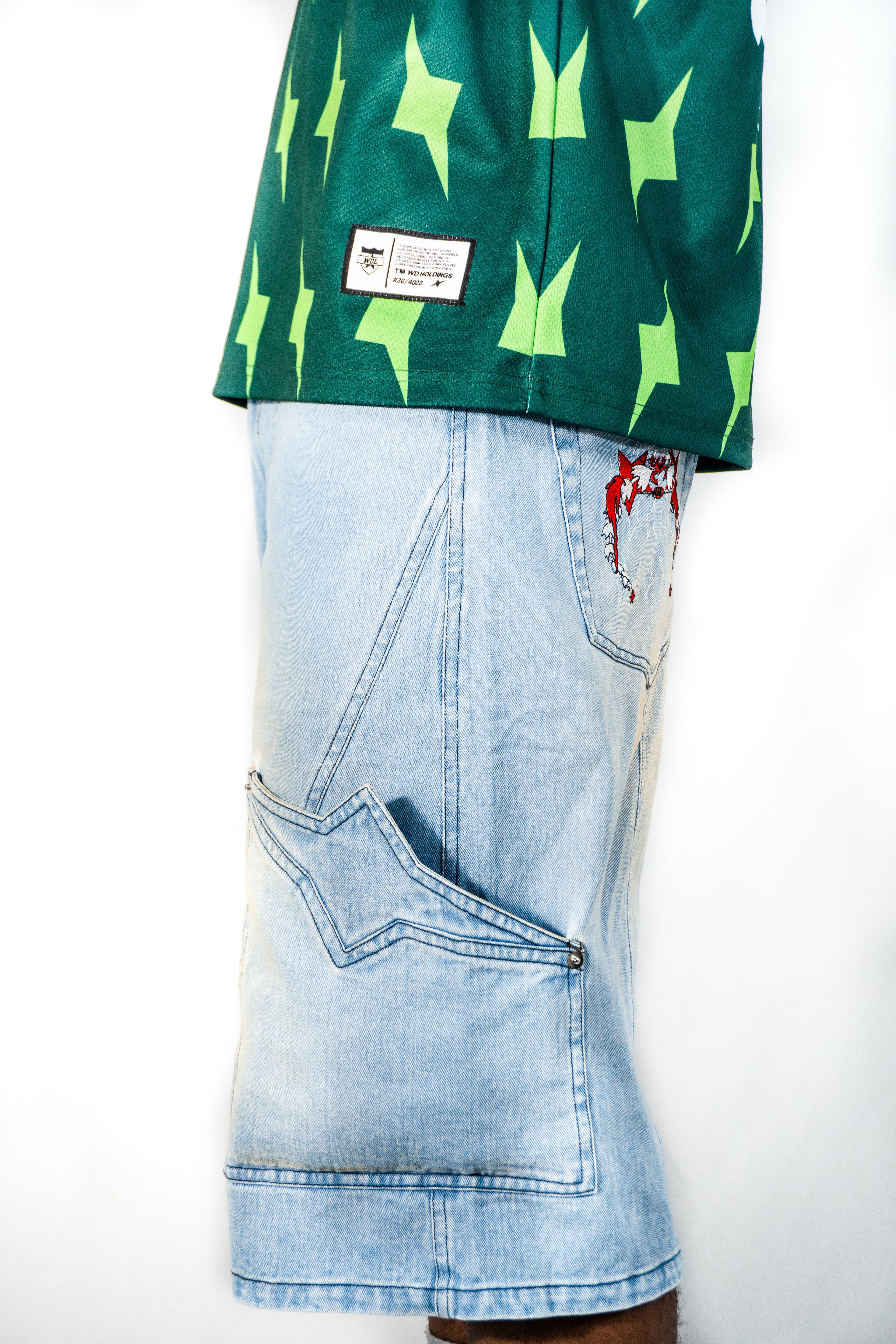 Heritage Jorts - Mud