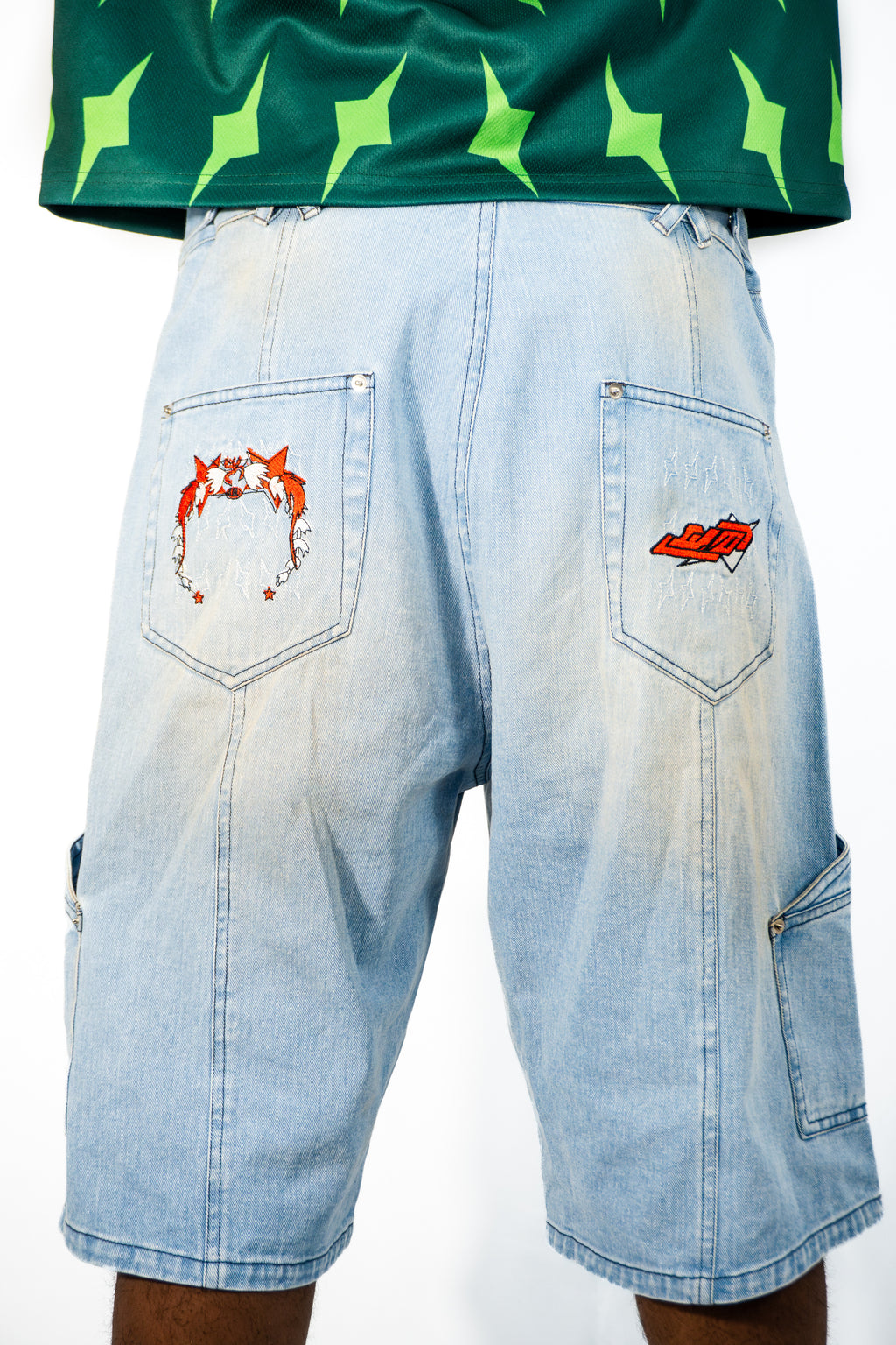 Heritage Jorts - Mud