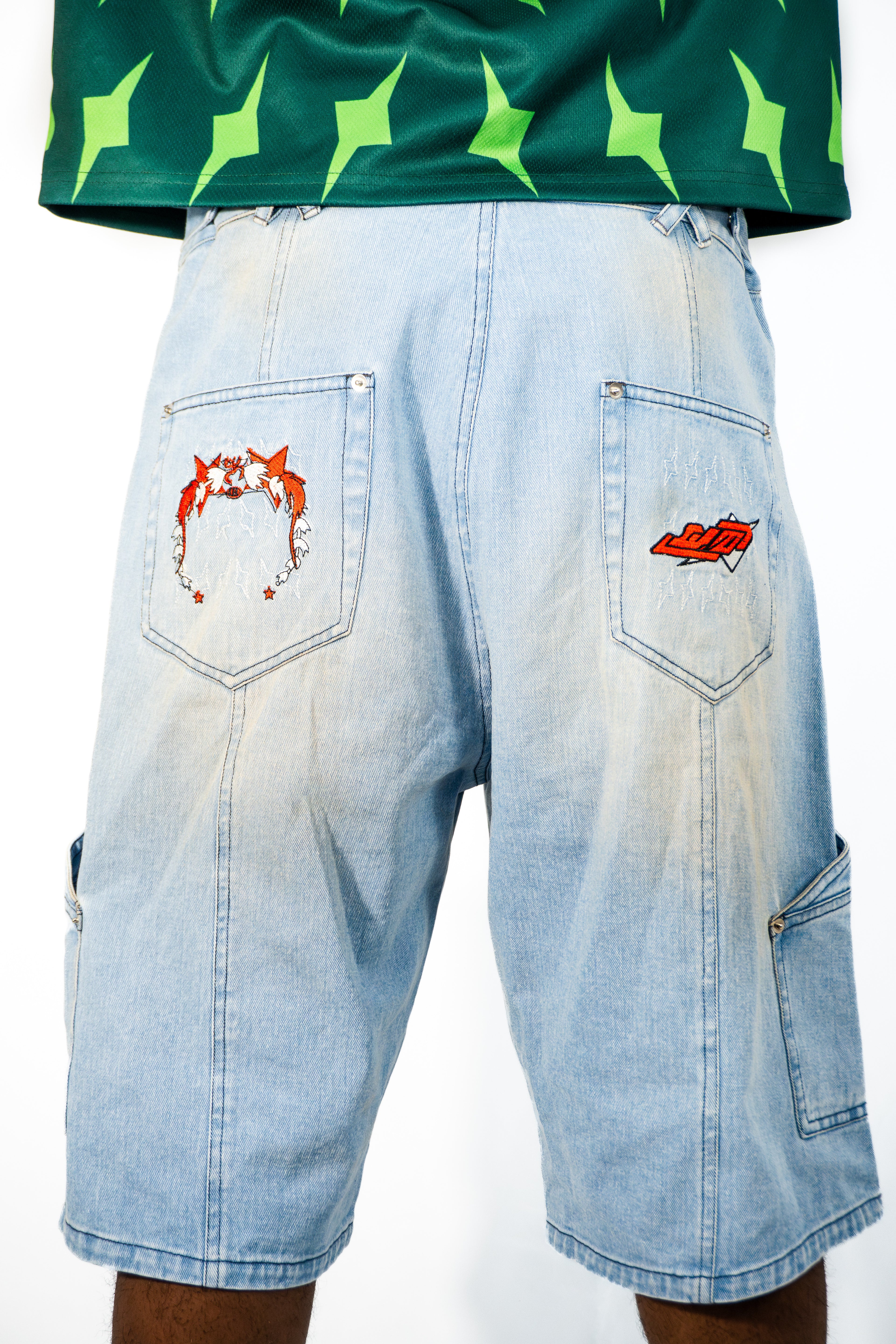 Heritage Jorts - Mud