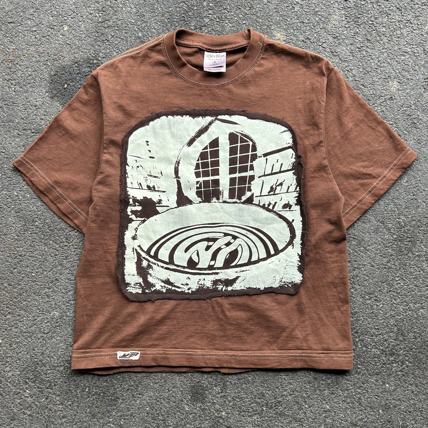 Cauldron Applique Tee (Brown)