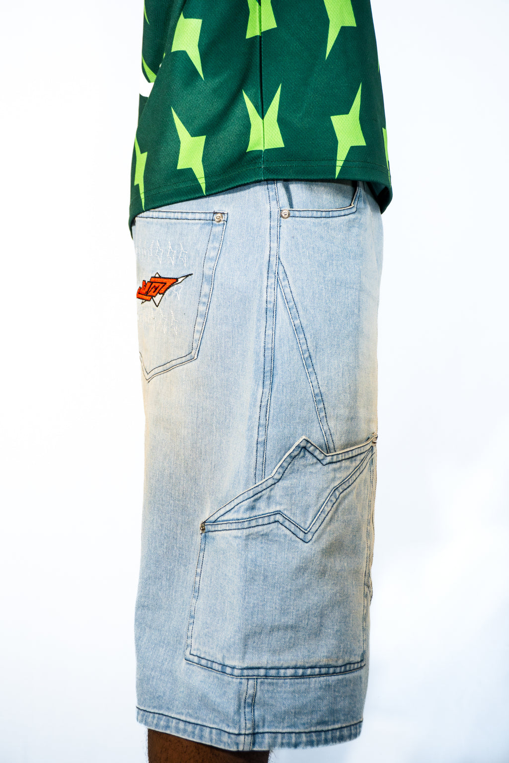 Heritage Jorts - Mud