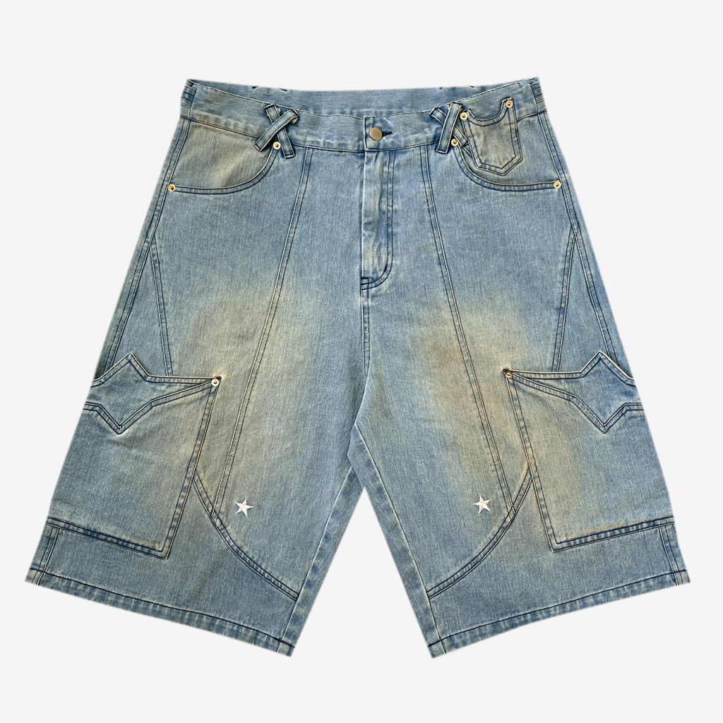 Heritage Jorts - Mud