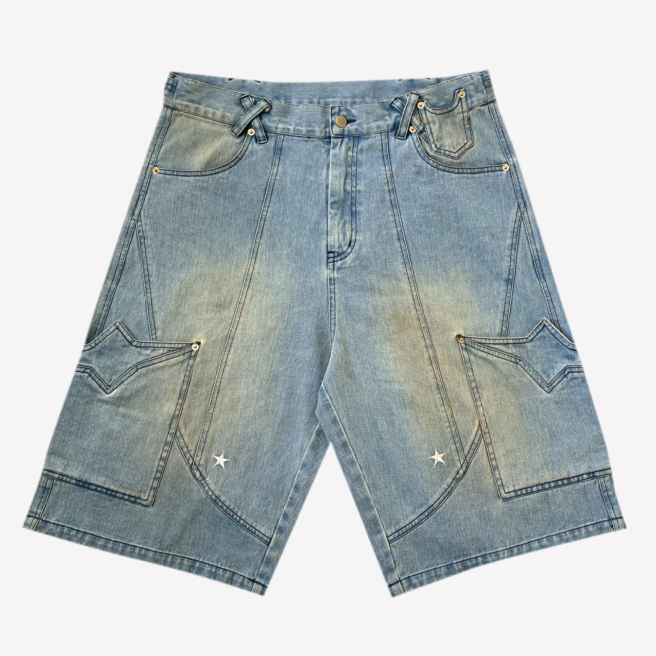 Heritage Jorts - Mud